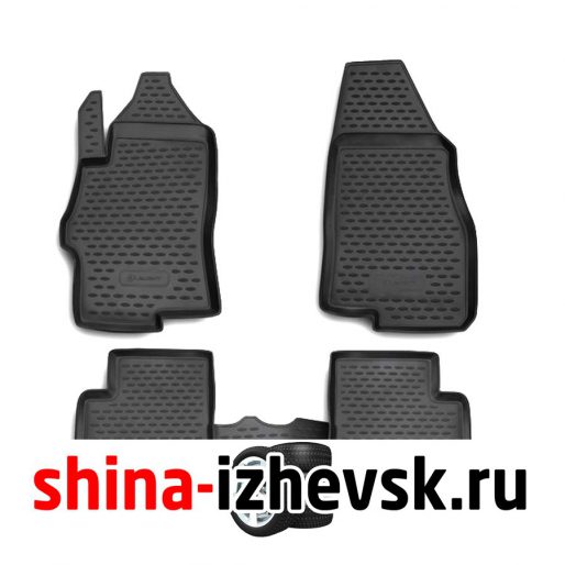 Коврик Autofamily коврики в салон для FIAT Linea 2007- , 4 шт. ) в Ижевске